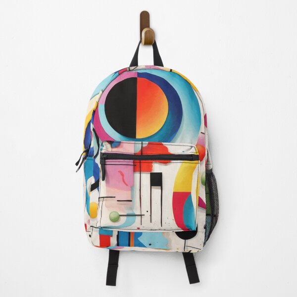 Aperçu de l'œuvre Impression d'art géométrique abstraite de Kandinsky créée et vendue par VanKlin.