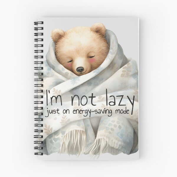 Item preview, I’m not lazy, just on energy-saving mode  designed and sold by DottysDoodle.