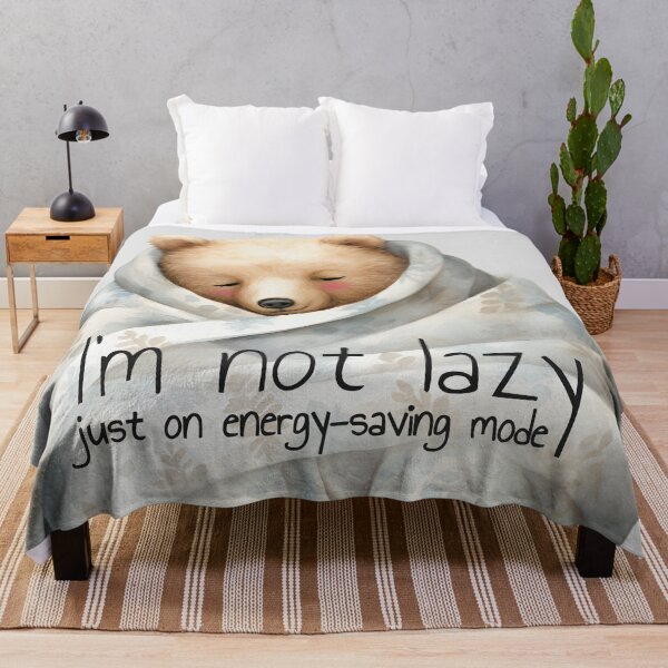 Item preview, I’m not lazy, just on energy-saving mode designed and sold by DottysDoodle.