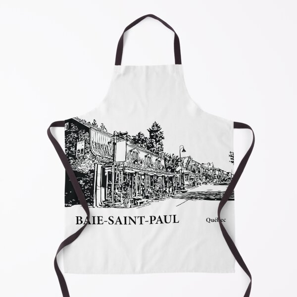 Aperçu de l'œuvre Baie-Saint-Paul Québec créée et vendue par Lakeric Cityscapes.