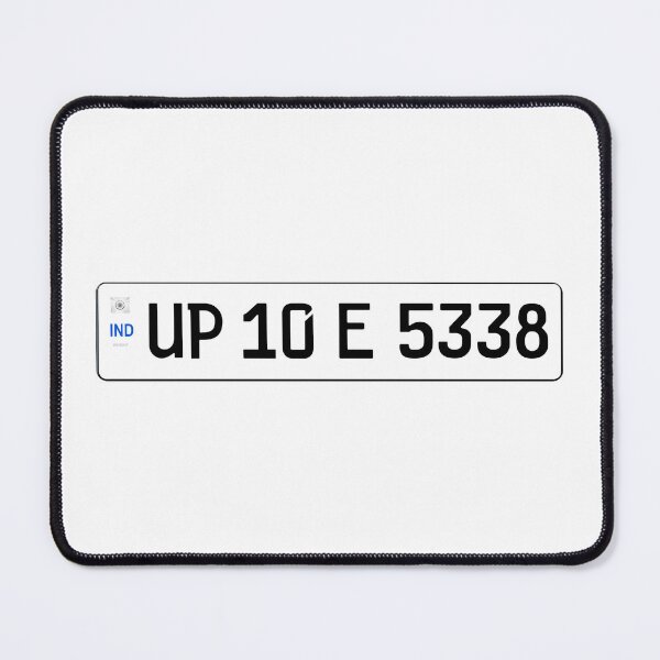 Item preview, India License Plate | Uttar Pradesh designed and sold by AirVenturi.