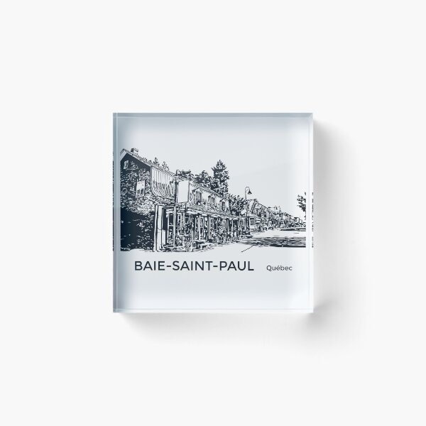 Aperçu de l'œuvre Baie-Saint-Paul Québec créée et vendue par Lakeric.