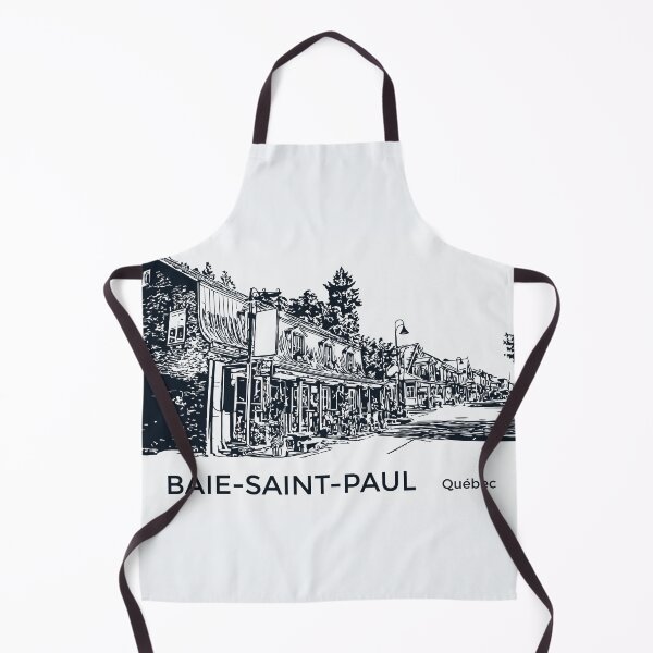 Aperçu de l'œuvre Baie-Saint-Paul Québec créée et vendue par Lakeric Cityscapes.