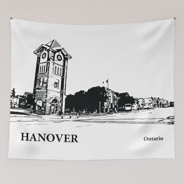 Item preview, Hanover Ontario designed and sold by Lakeric Cityscapes.