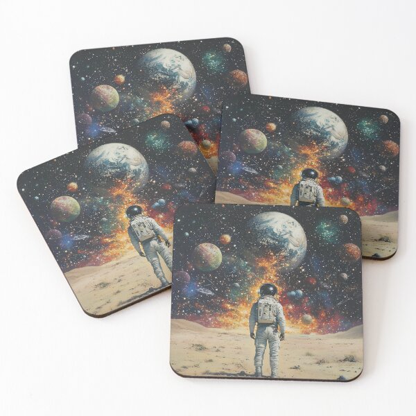 Item preview, Astronaut’s Cosmic Journey - Exploring the Wonders of the Universe designed and sold by Echodreams.