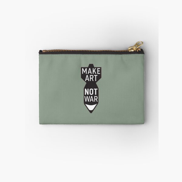 Item preview, MAKE ART NOT WAR designed and sold by DIB Designs – Express Your Style.