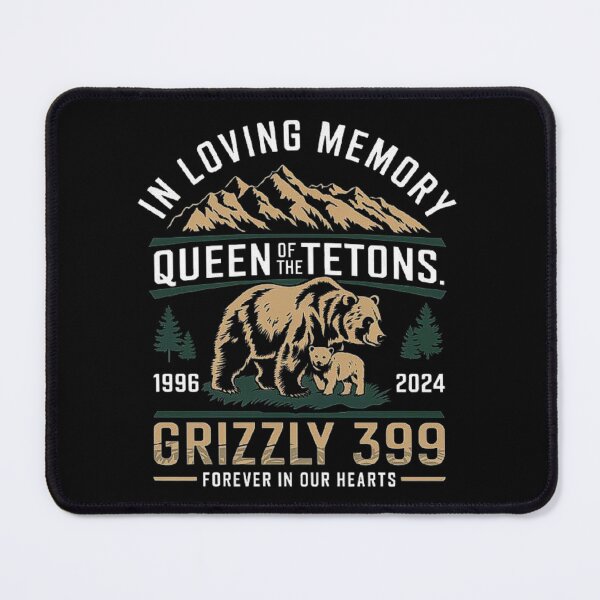 Item preview, In Loving Memory of Grizzly 399 - Queen of the Tetons designed and sold by love3617.