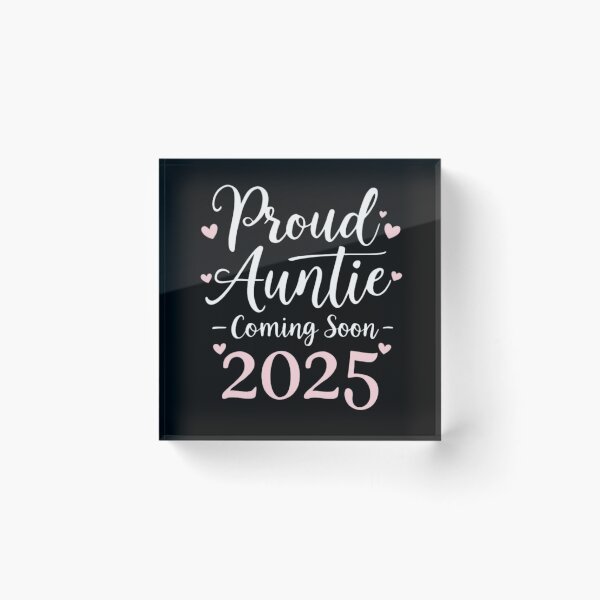 Item preview, Proud Auntie Coming Soon 2025 – Vintage Edition designed and sold by nbg2012.