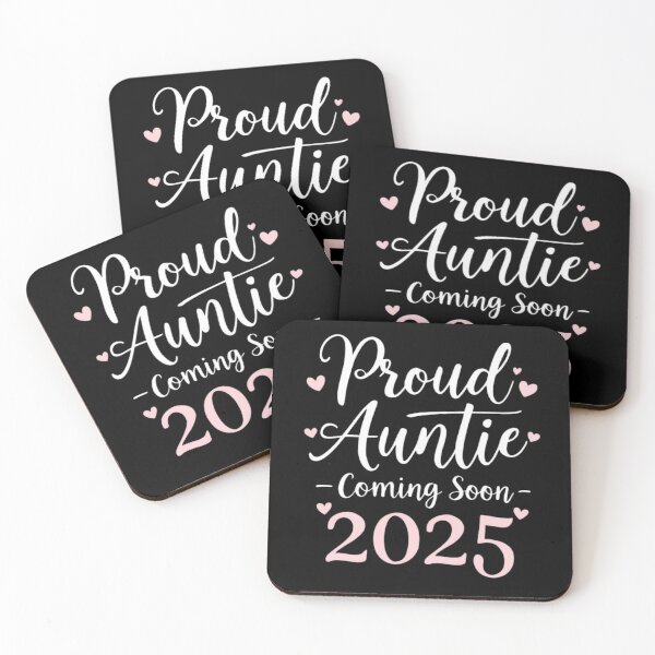 Item preview, Proud Auntie Coming Soon 2025 – Vintage Edition designed and sold by nbg2012.