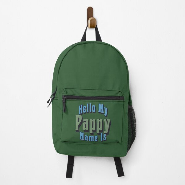 Item preview, Hello My Name Is Pappy designed and sold by PooshCrafts.