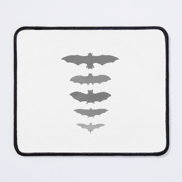 Item preview, Grey silhouettes of bats designed and sold by JavierLazaro.