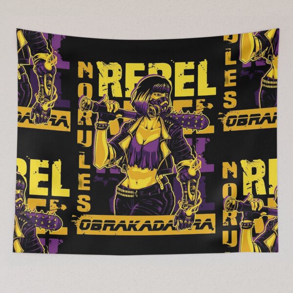 Item preview, Rebel Woman No Rules designed and sold by UZRWRLD .