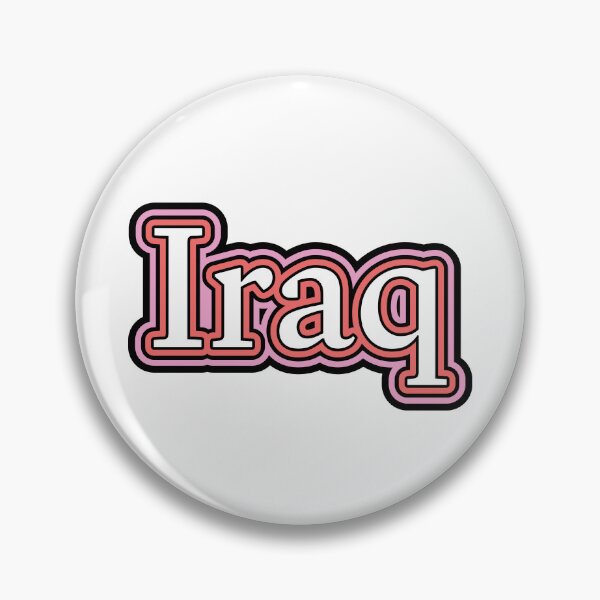 Artikelvorschau, Irak, Irakisch, العراق entworfen und verkauft von ZamZamDesign.