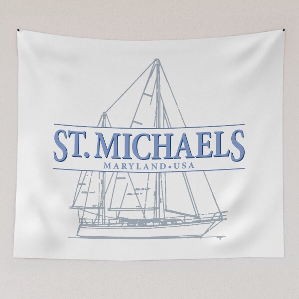 Artikelvorschau, St. Michaels Maryland Segelboot-Design entworfen und verkauft von Futurebeachbum.