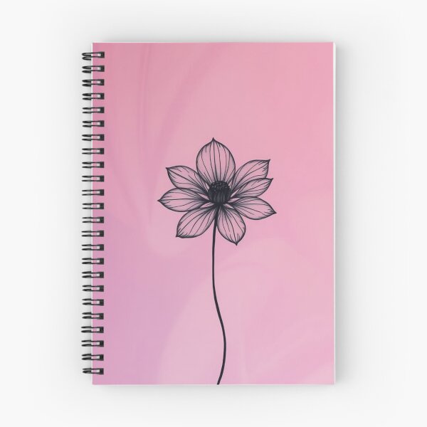 Item preview, minimalist flower art designed and sold by melissabeta.