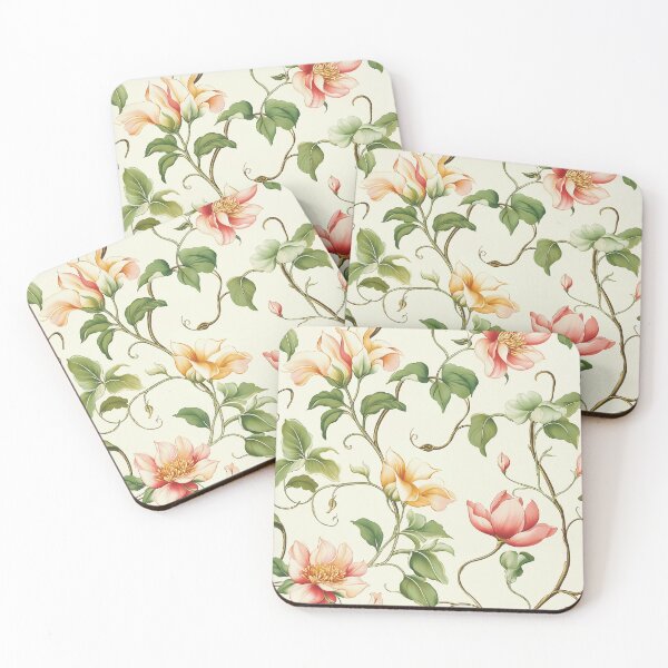 Item preview, A classic floral pattern design with a vintage aesthetic. designed and sold by HEMRO.
