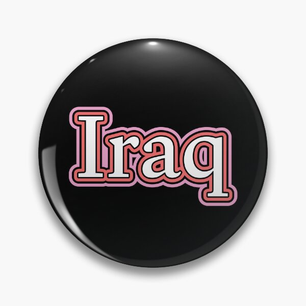 Item preview, Iraq, Iraqi,  العراق in Black designed and sold by ZamZamDesign.