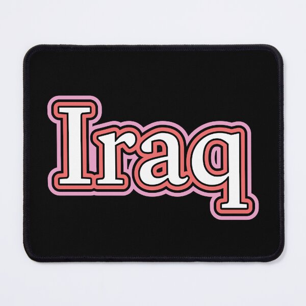 Item preview, Iraq, Iraqi, العراق in Black designed and sold by ZamZamDesign.