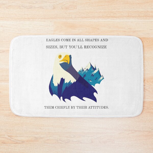Item preview, Eagles Differ In Size, But Their Attitude Defines designed and sold by EngagingLayout.