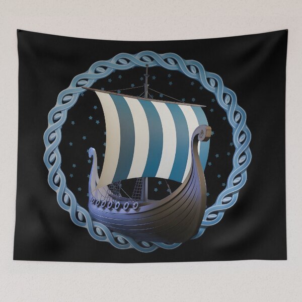Item preview,  Viking ship at sea, viking ship, Viking, viking dad, best dad ever, dad, happy dad day designed and sold by PRYMULLART.