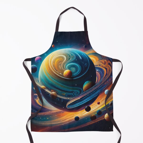 Item preview, A vibrant and fantastical cosmic scene design. designed and sold by HEMRO.