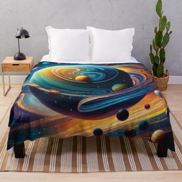 Item preview, A vibrant and fantastical cosmic scene design. designed and sold by HEMRO.