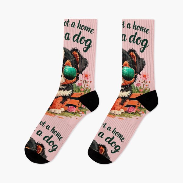 Item preview, A House Is Not A Home Without A Dog Funny Quote designed and sold by TheArtOfPat.