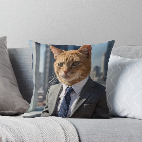 Item preview, Corporate Cat at the Desk designed and sold by vk09.