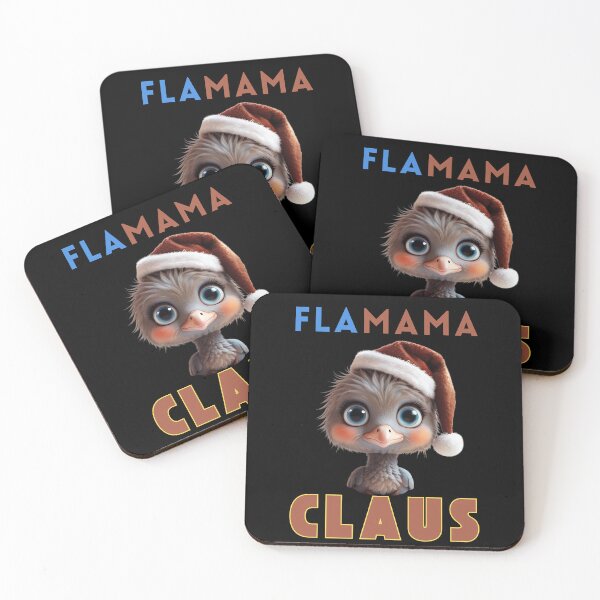 Item preview, Flamingo Christmas: Mama Claus’ Tropical Magic designed and sold by Colorful-Garden.