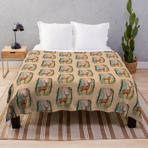 Item preview, Deer in a Magical Forest designed and sold by st0n0ga.