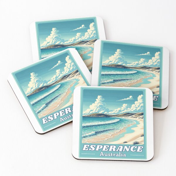 Item preview, Esperance Australia Retro Skyline designed and sold by MaateoDesign.