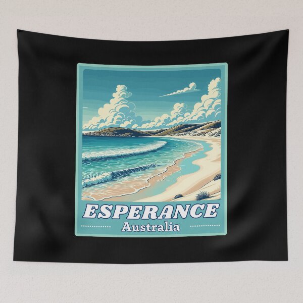 Item preview, Esperance Australia Retro Skyline designed and sold by MaateoDesign.