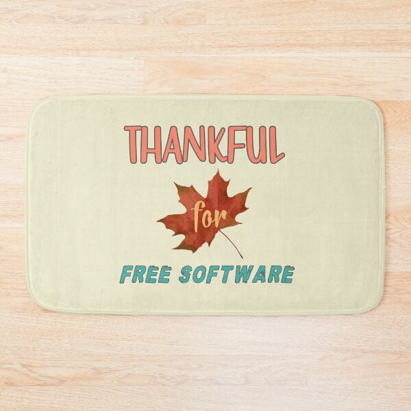 Item preview, Thankful for free software designed and sold by mariya-ivanova.