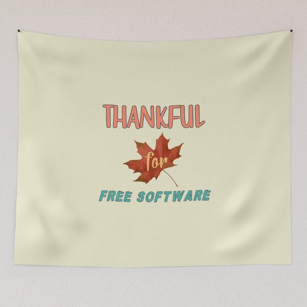 Item preview, Thankful for free software designed and sold by mariya-ivanova.