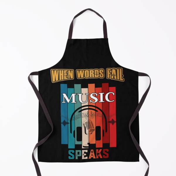 Item preview, When Words Fail Music Speaks designed and sold by Markoni's Bazaar.