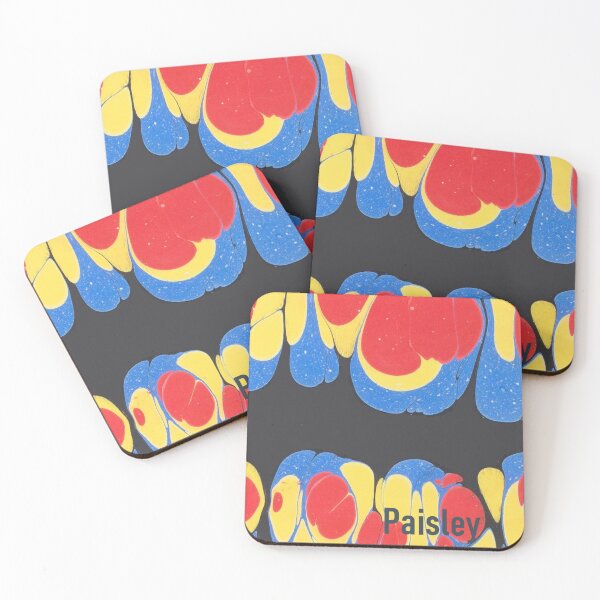 Item preview, Paisley Marbling by Josef Halfer designed and sold by AMRansom.