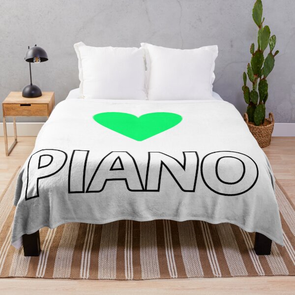 Item preview, I love piano cool pianist designed and sold by Inspirationmotivation.
