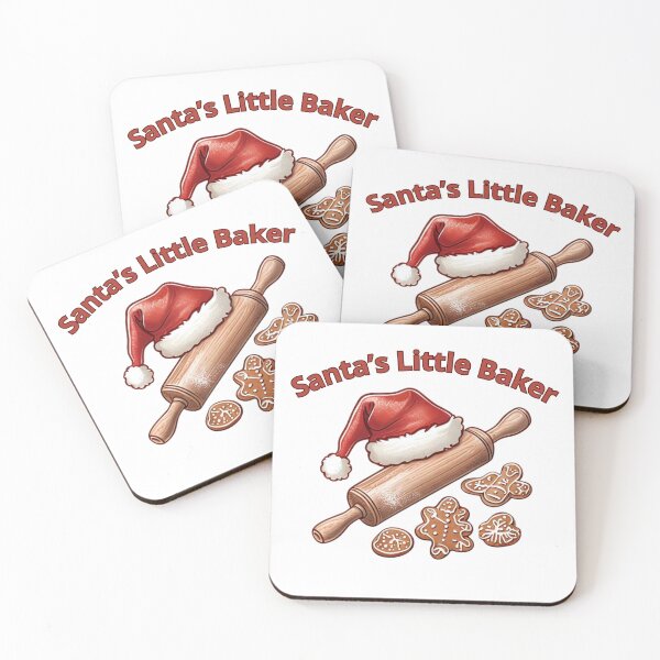 Item preview, Santa’s Little Baker – Holiday Baking Apparel with Festive Touch designed and sold by PureInkMerch.