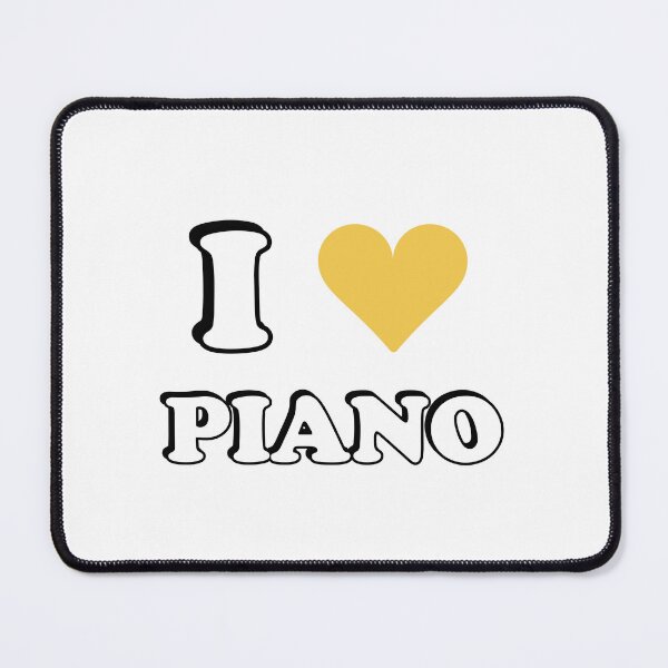 Item preview, I love piano cool pianist designed and sold by Inspirationmotivation.