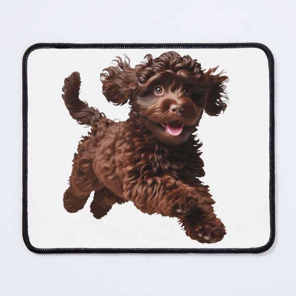 Item preview, Happy Chocolate cockapoo designed and sold by HappyDogPark.