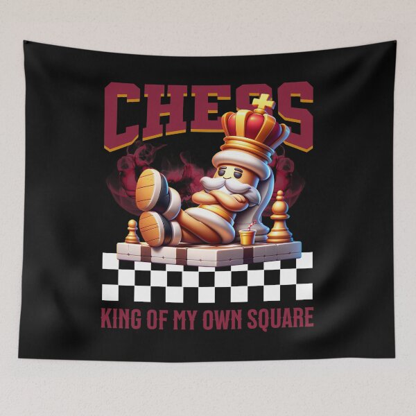 Item preview, CHESS - KING OF MY OWN SQUERE designed and sold by justyna-s28.