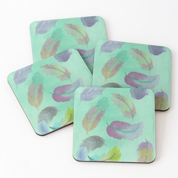 Item preview, Underwater-color feathers designed and sold by Crispaytaco.