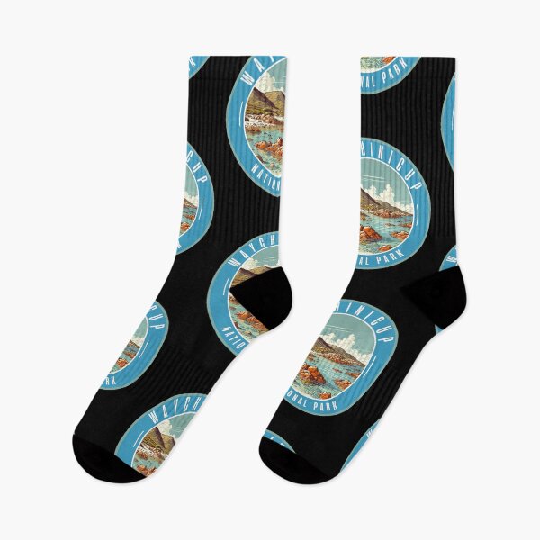 Item preview, Waychinicup National Park Retro Skyline designed and sold by MaateoDesign.