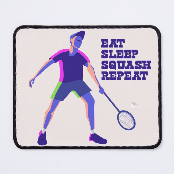 Item preview, eat sleep squash repeat designed and sold by WAISLYV.