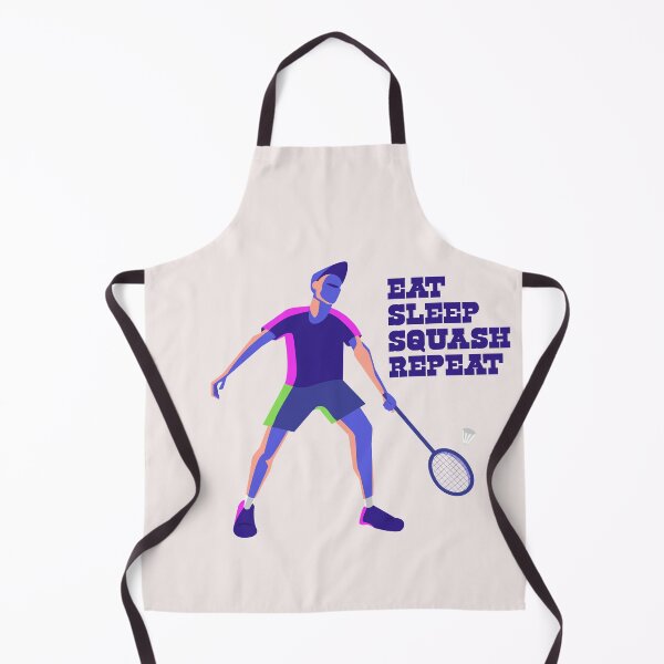 Item preview, eat sleep squash repeat designed and sold by WAISLYV.