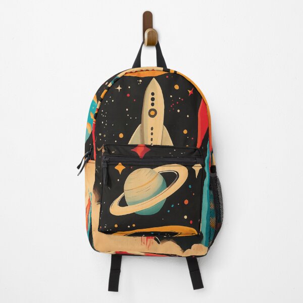 Item preview, A colorful and playful design of rockets soaring through space. designed and sold by HEMRO.