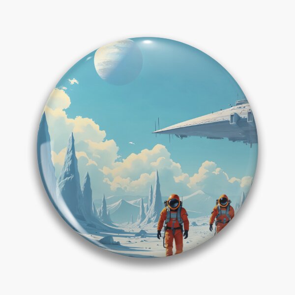 Item preview, futuristic spaceship in the ice designed and sold by Mauswohn.