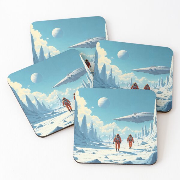 Item preview, futuristic spaceship in the ice designed and sold by Mauswohn.