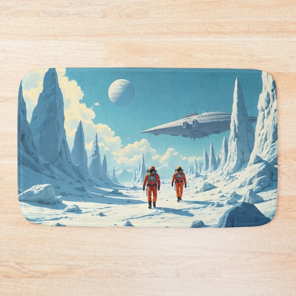 Item preview, futuristic spaceship in the ice designed and sold by Mauswohn.