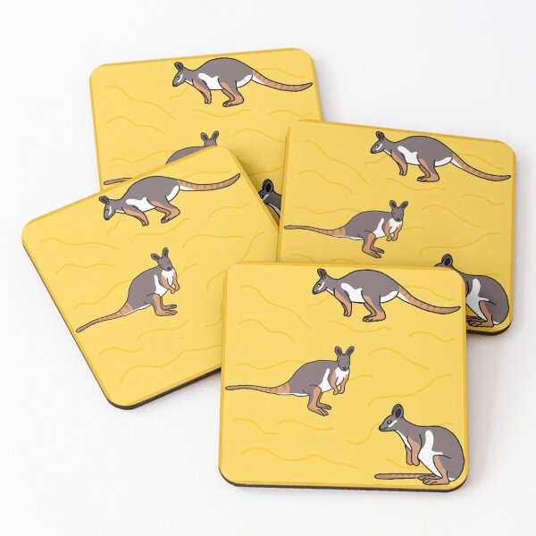 Item preview, Yellow Footed Rock Wallabies designed and sold by Leapingdoe.